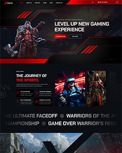 bafuae gaming home page preview 1