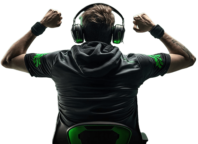 Gamer character illustration